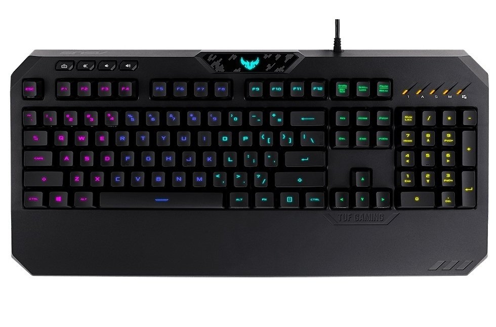 

ASUS TUF Gaming K5 USB Black Ukr