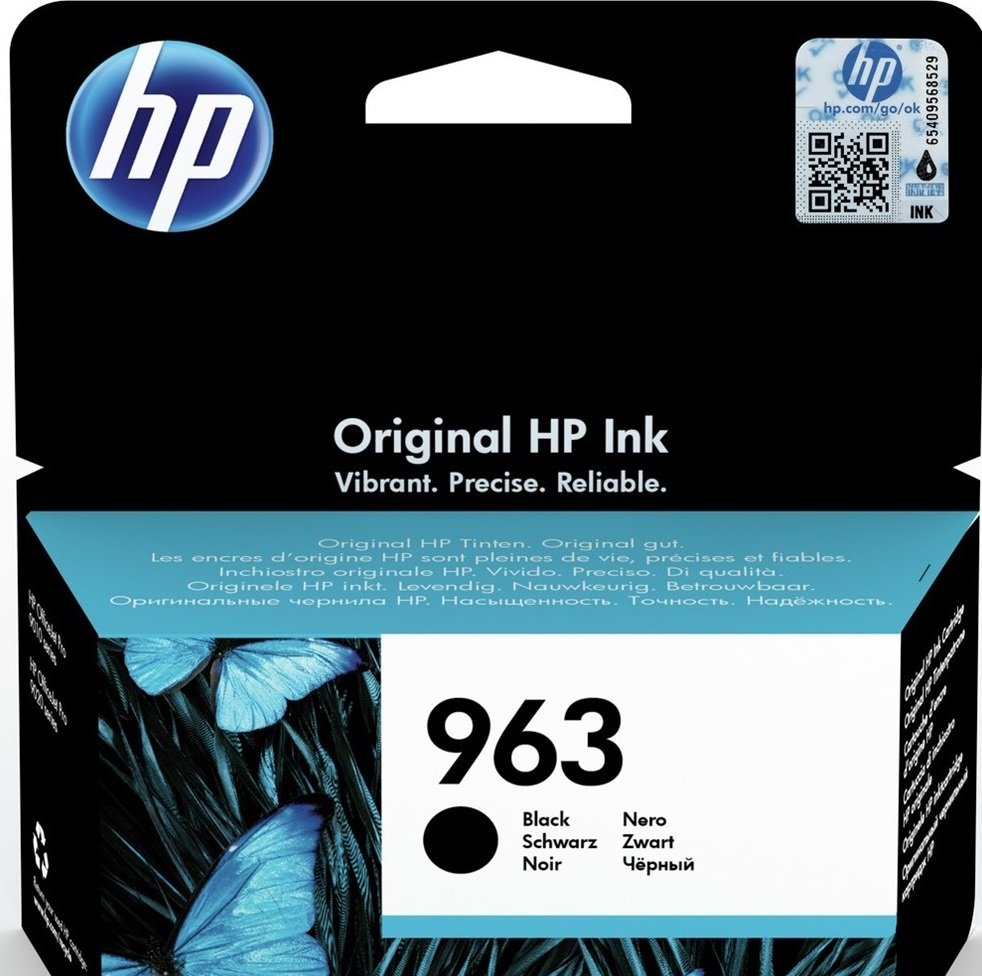 

HP 963 Black Original Ink Cartridge (3JA26AE)