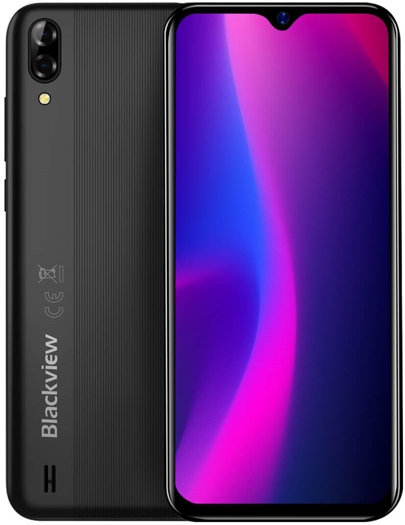 

Blackview A60 2/16Gb DS Black OFFICIAL UA, Чёрный