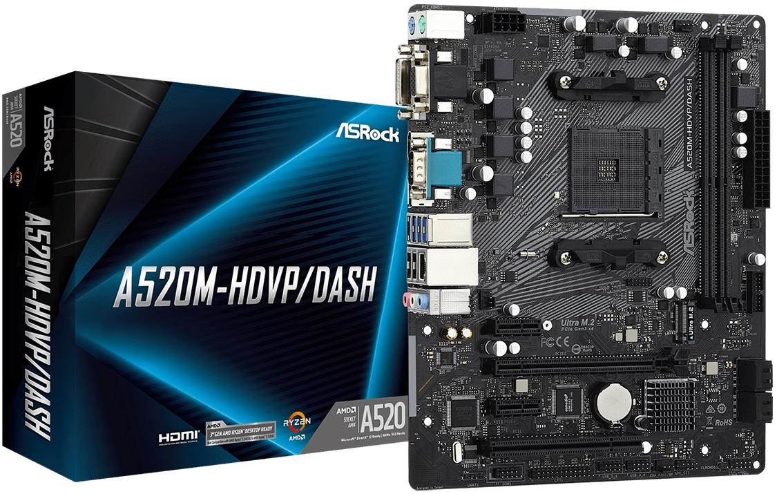 

AsRock A520M-HDVP/DASH