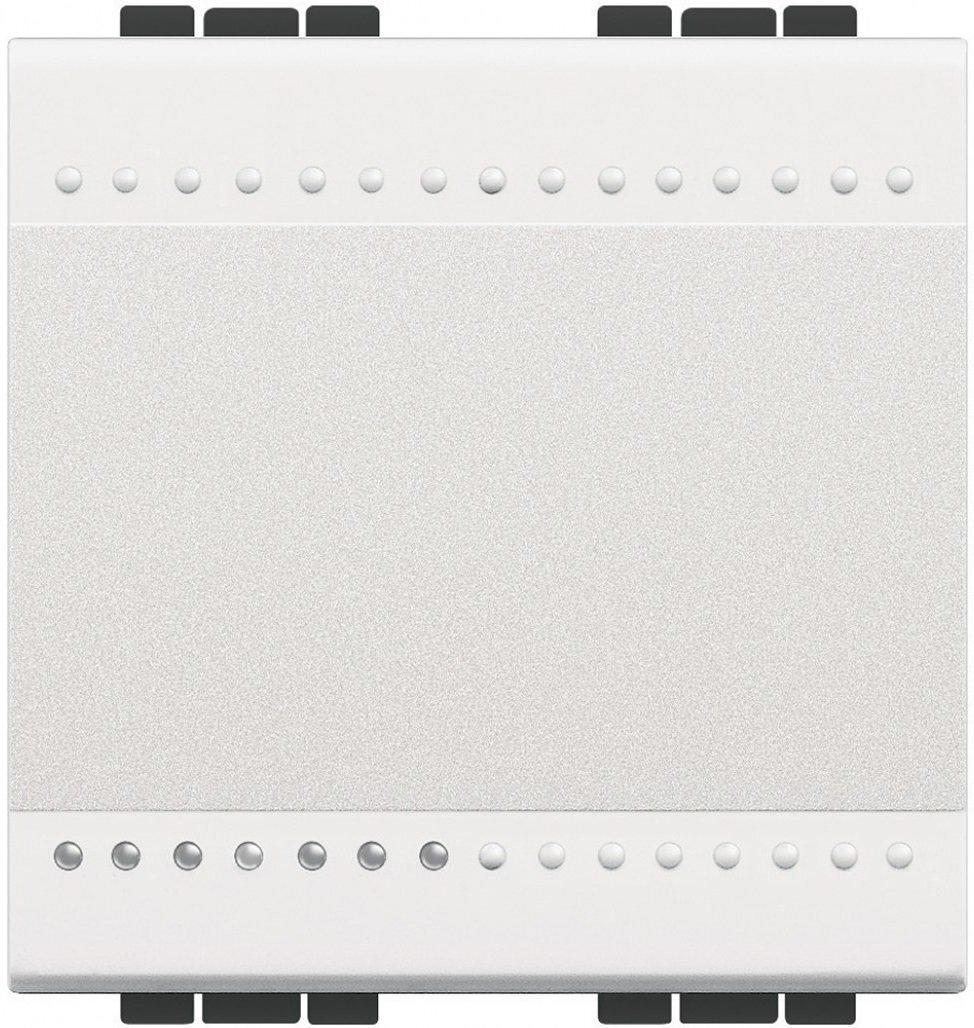 

Legrand винтовые клеммы 2 модуля Bticino LivingLight, Белый (N4001M2N)