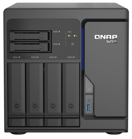 

QNAP TS-h686-D1602-8G (TS-H686-D1602-8G), Чёрный