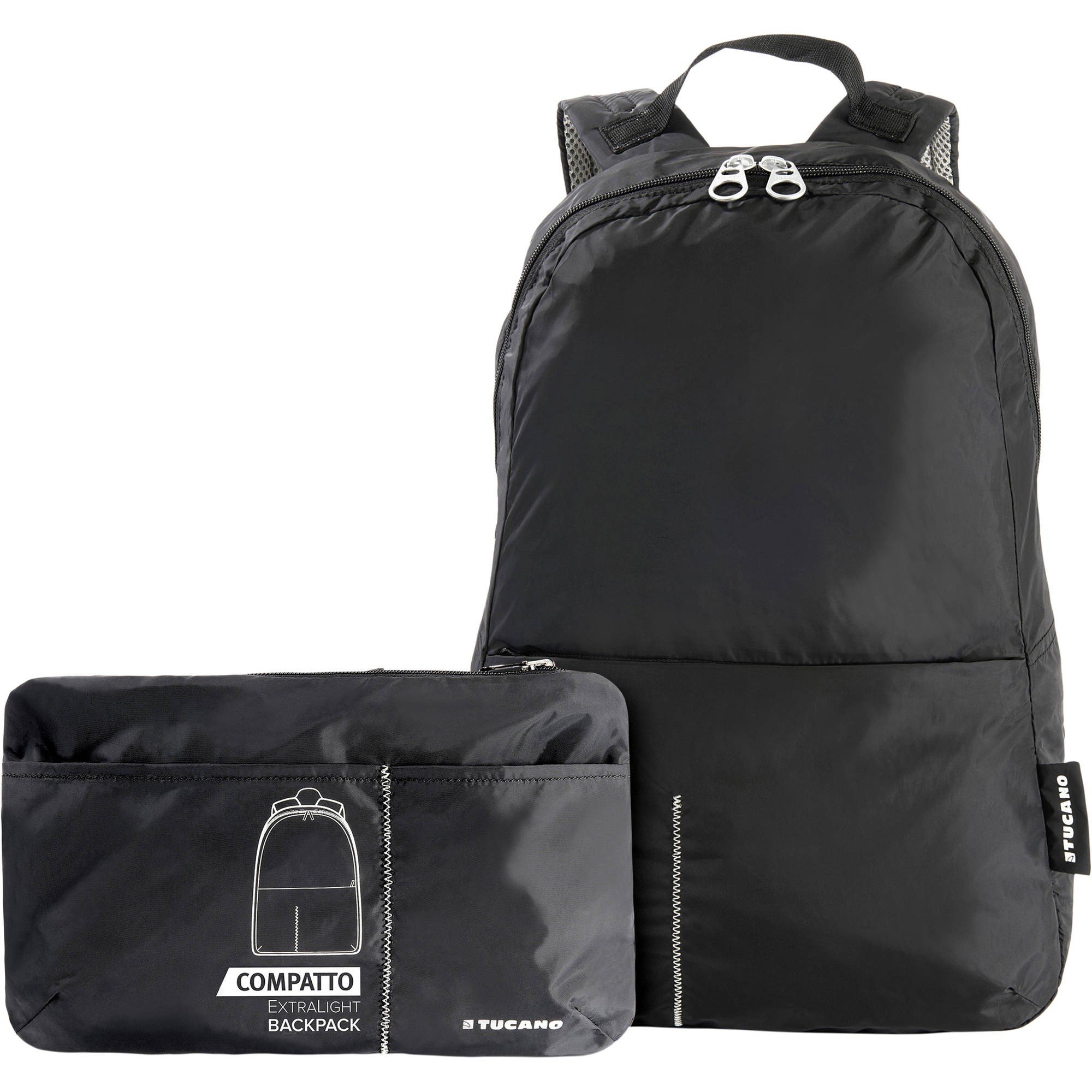 

TUCANO COMPATTO XL BACKPACK PACKABLE BLACK (BPCOBK)