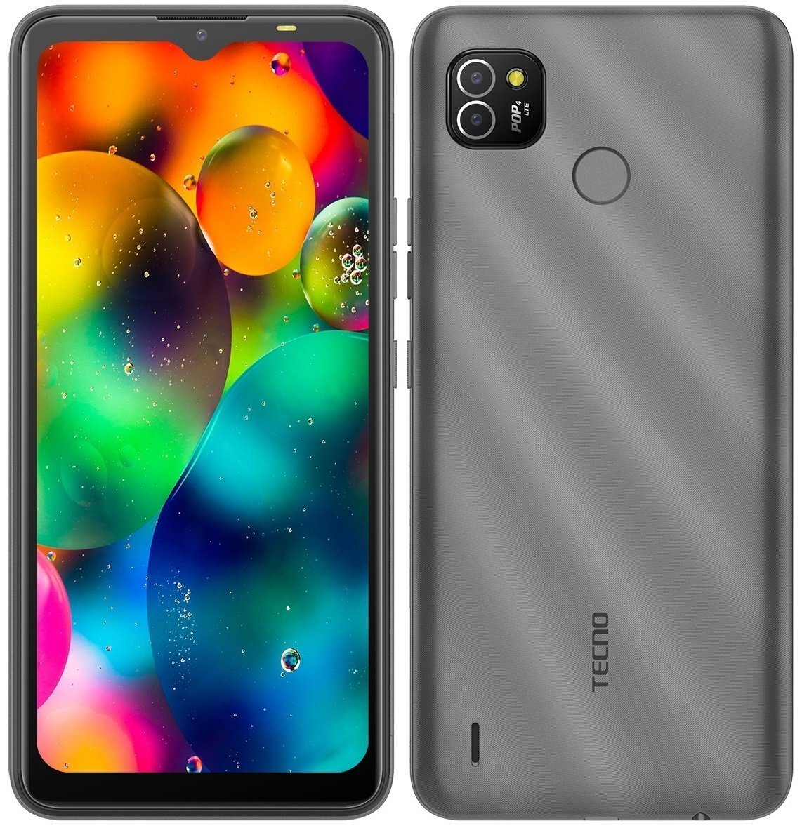 

TECNO POP 4 LTE (BC1s) 2/32Gb Slate Grey, Cерый