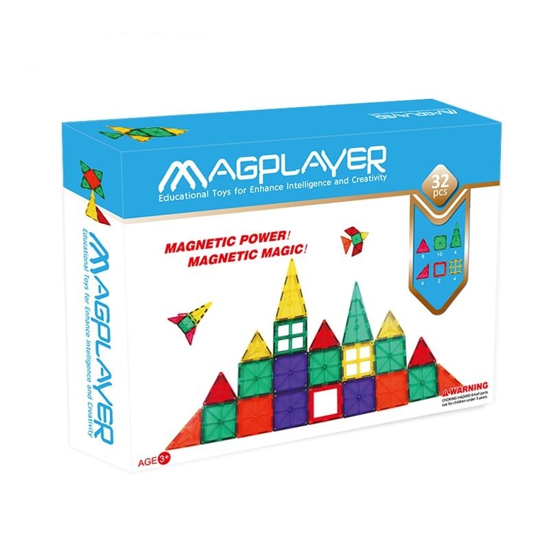 

MAGPLAYER магнитные плитки 32 эл. (MPL-32)