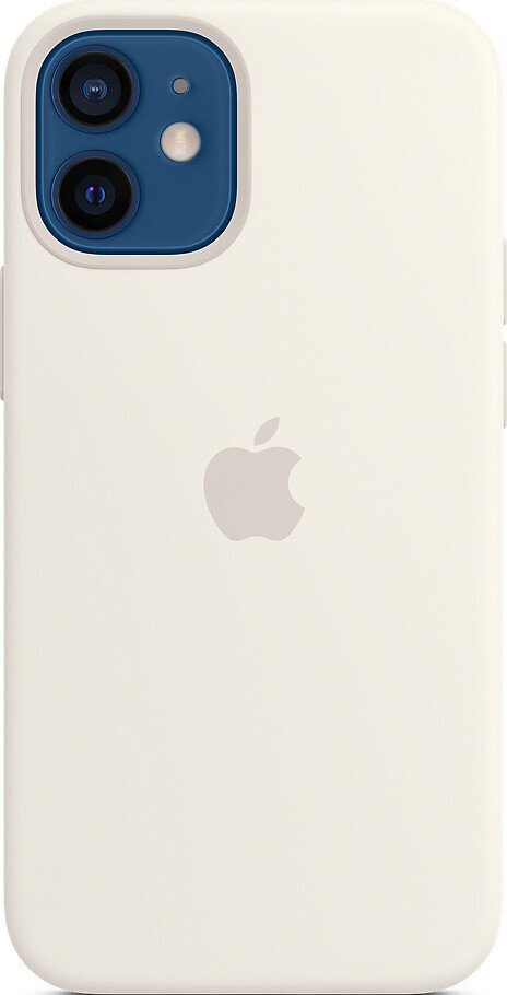 

APPLE для iPhone 12 mini Silicone Case with MagSafe White (MHKV3ZE/A), Белый