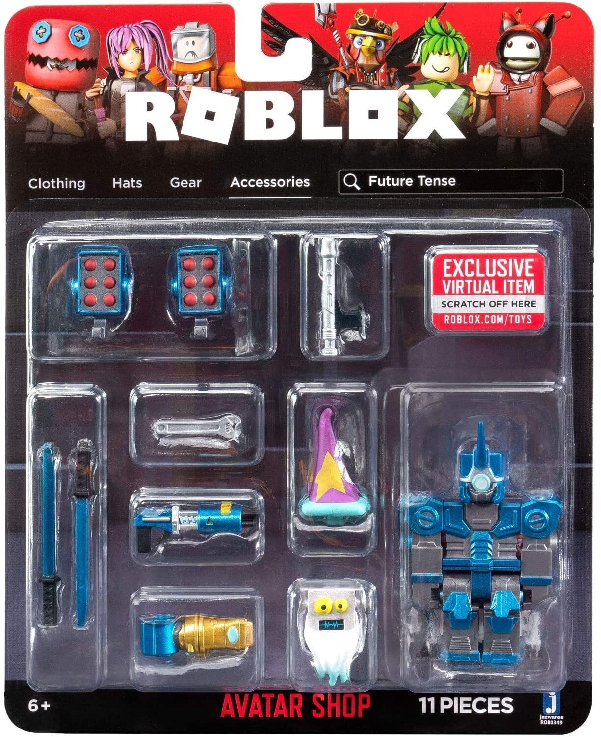 

Jazwares Roblox Avatar Shop Future Tense (ROB0349), Разноцветный