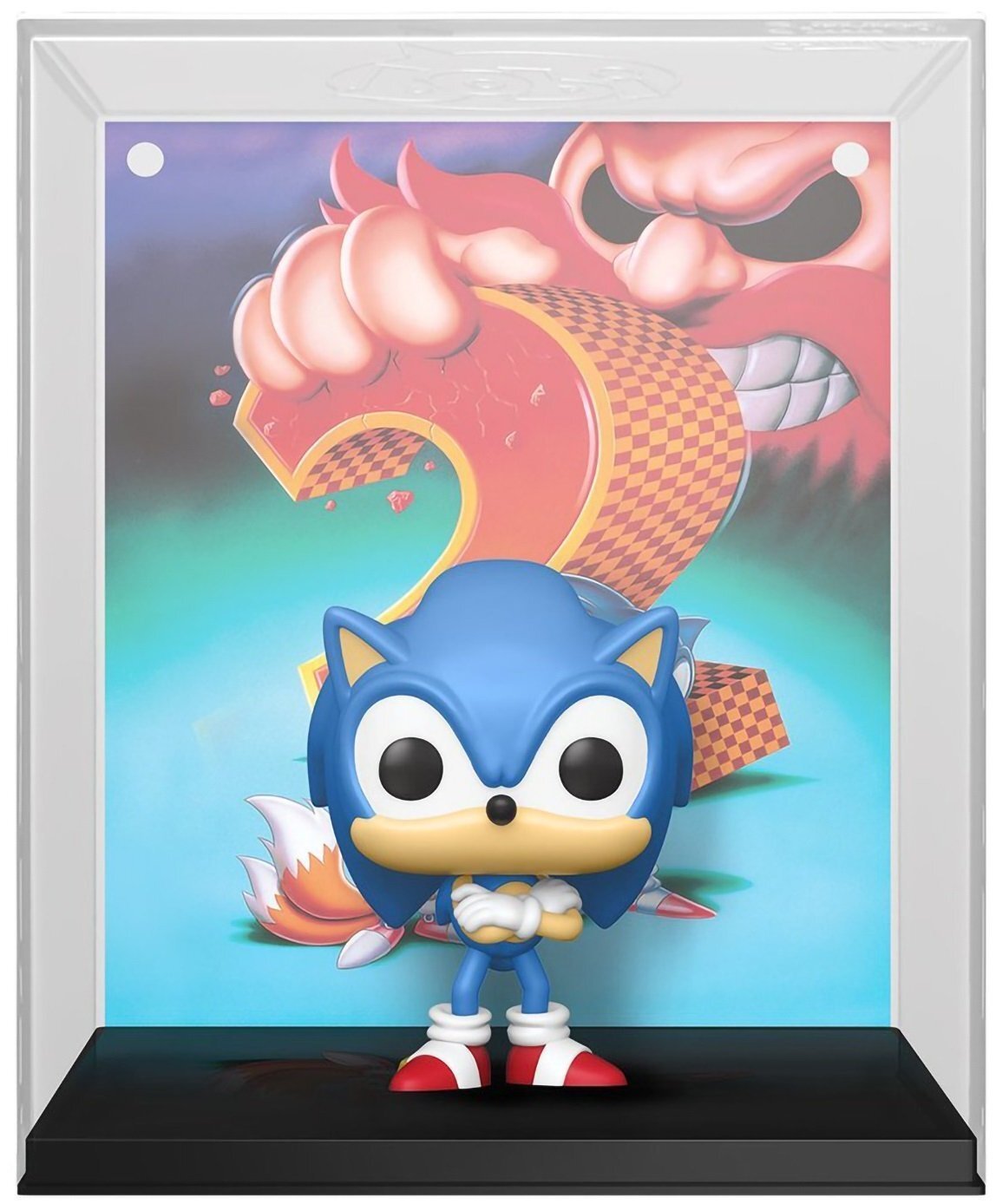 

Funko POP! Game Cover Sonic the Hedgehog Sonic (Exc) 59177 (FUN25491340), Разноцветный