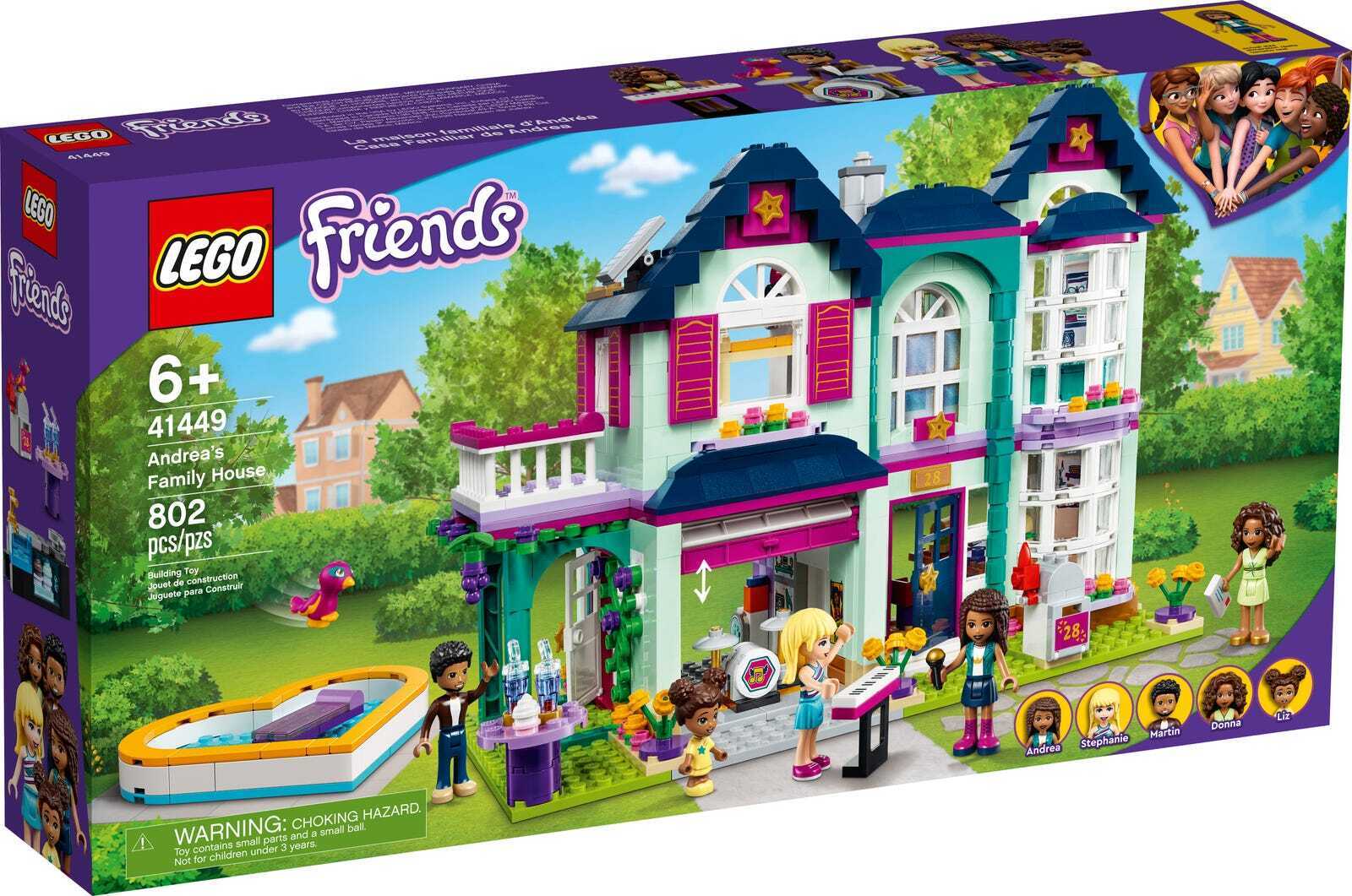 

LEGO Семейный дом Андреа (41449)