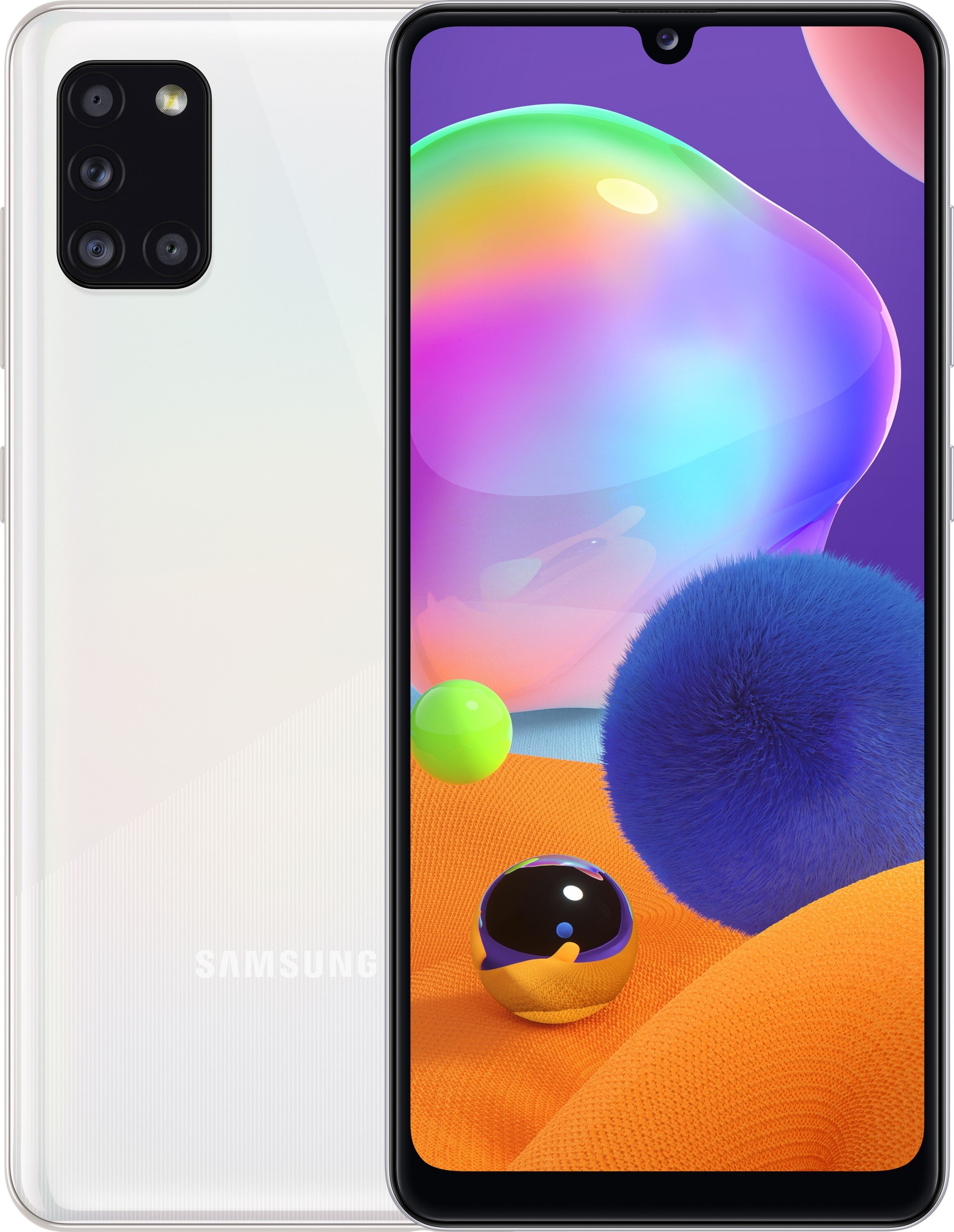 

SAMSUNG Galaxy A31 4/128Gb Prism Crush White, Белый
