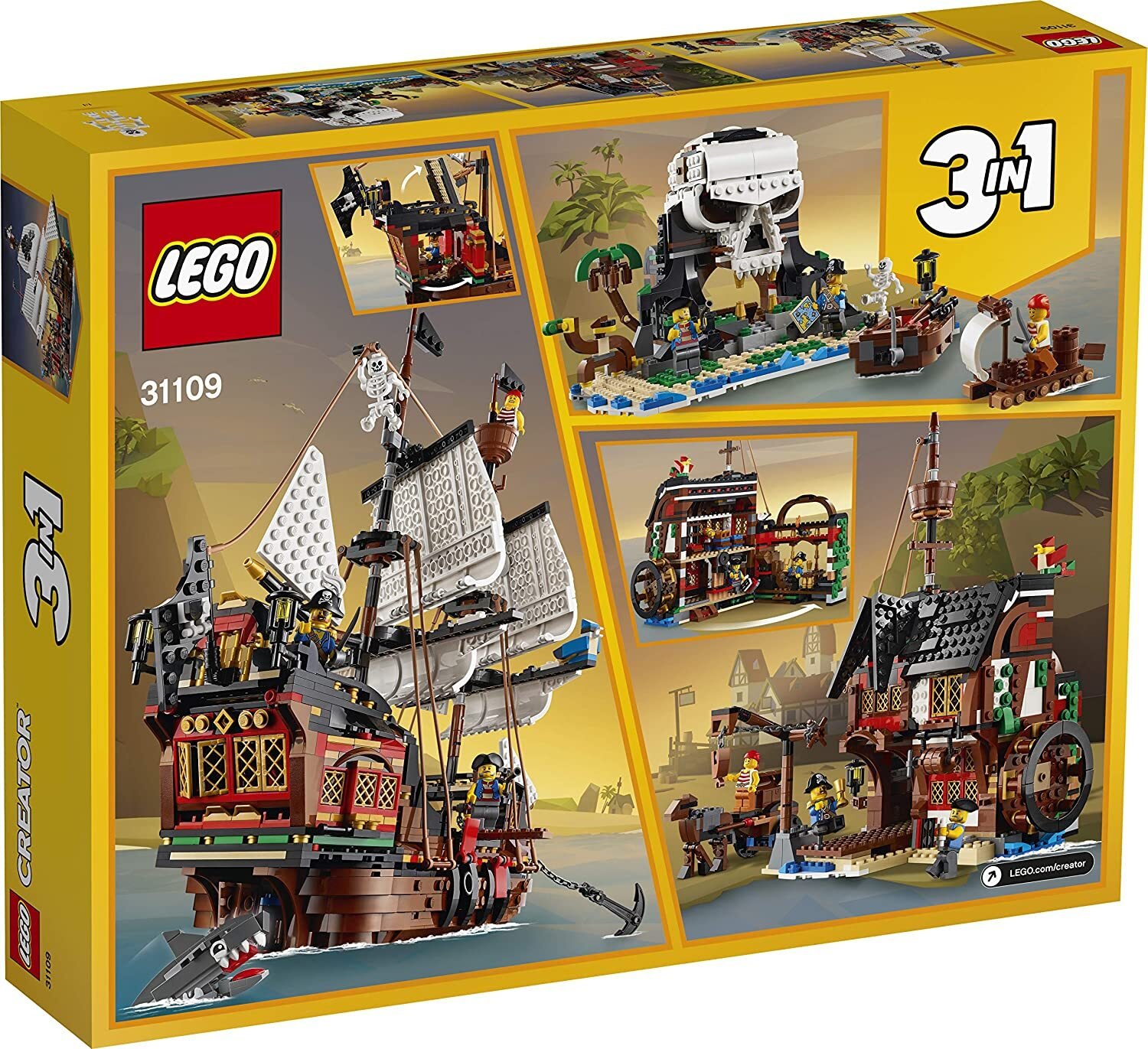 

LEGO Creator Піратський корабель (31109)