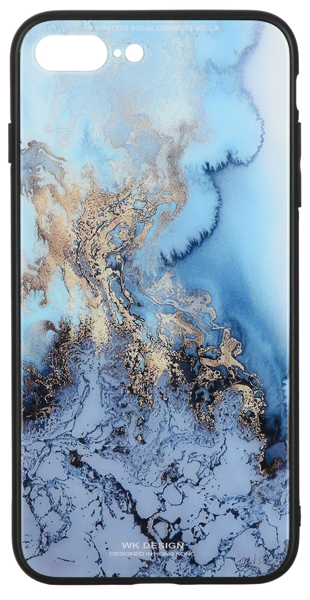 

WK для Apple iPhone 8 Plus/7 Plus WPC-061 Marble wave (681920360353), Синий
