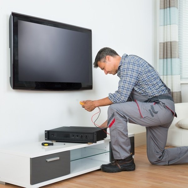 

Монтаж тв более 60" на стену + SmartTV