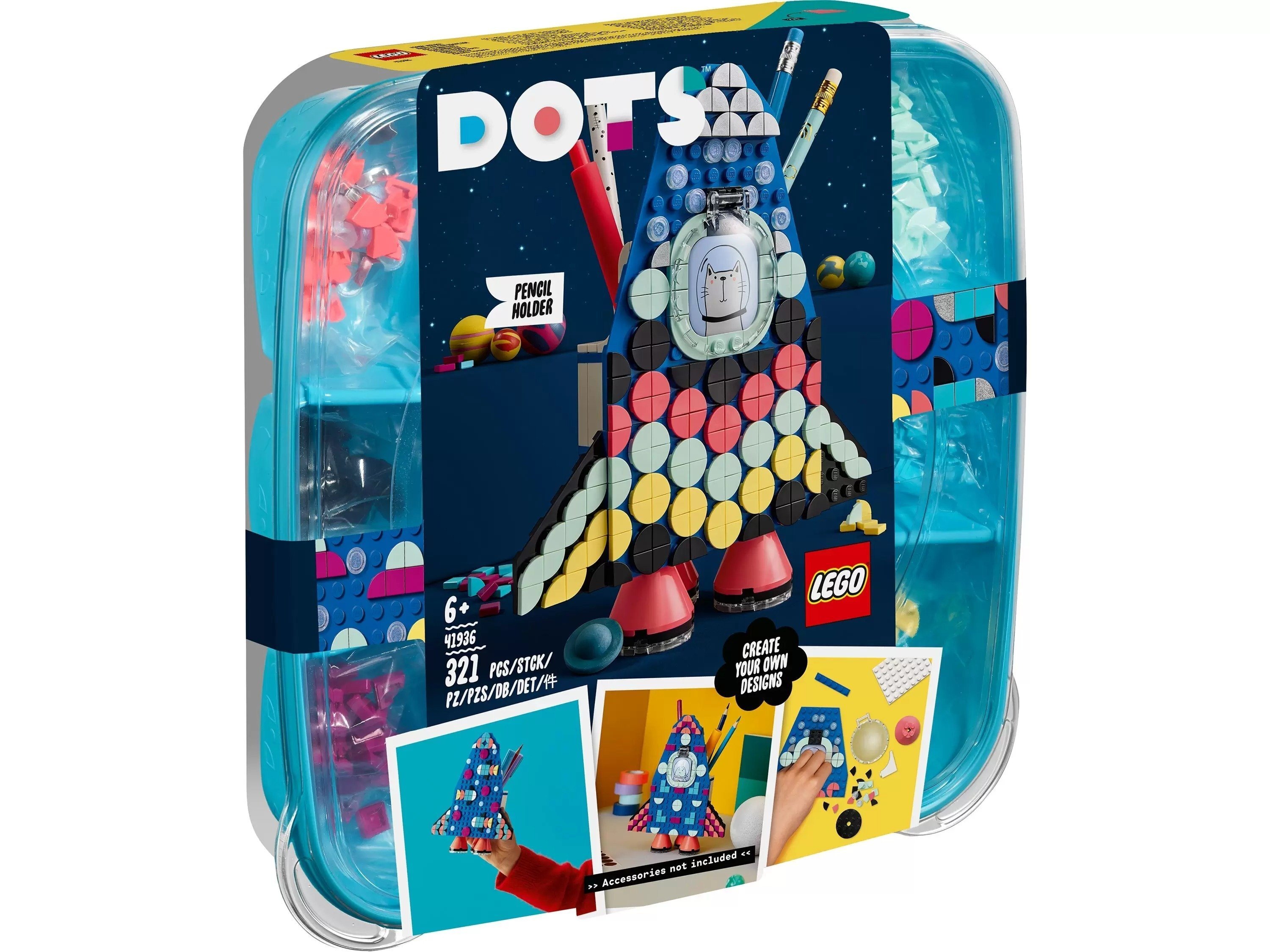 

LEGO DOTS Подставка для карандашей (41936)