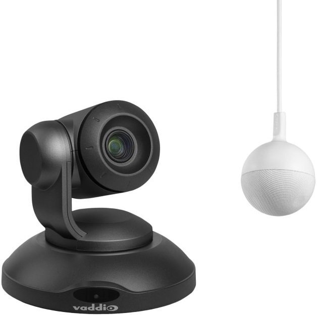 

Vaddio Комплект ВКС ConferenceSHOT AV CeilingMIC Black (999-99950-801B)