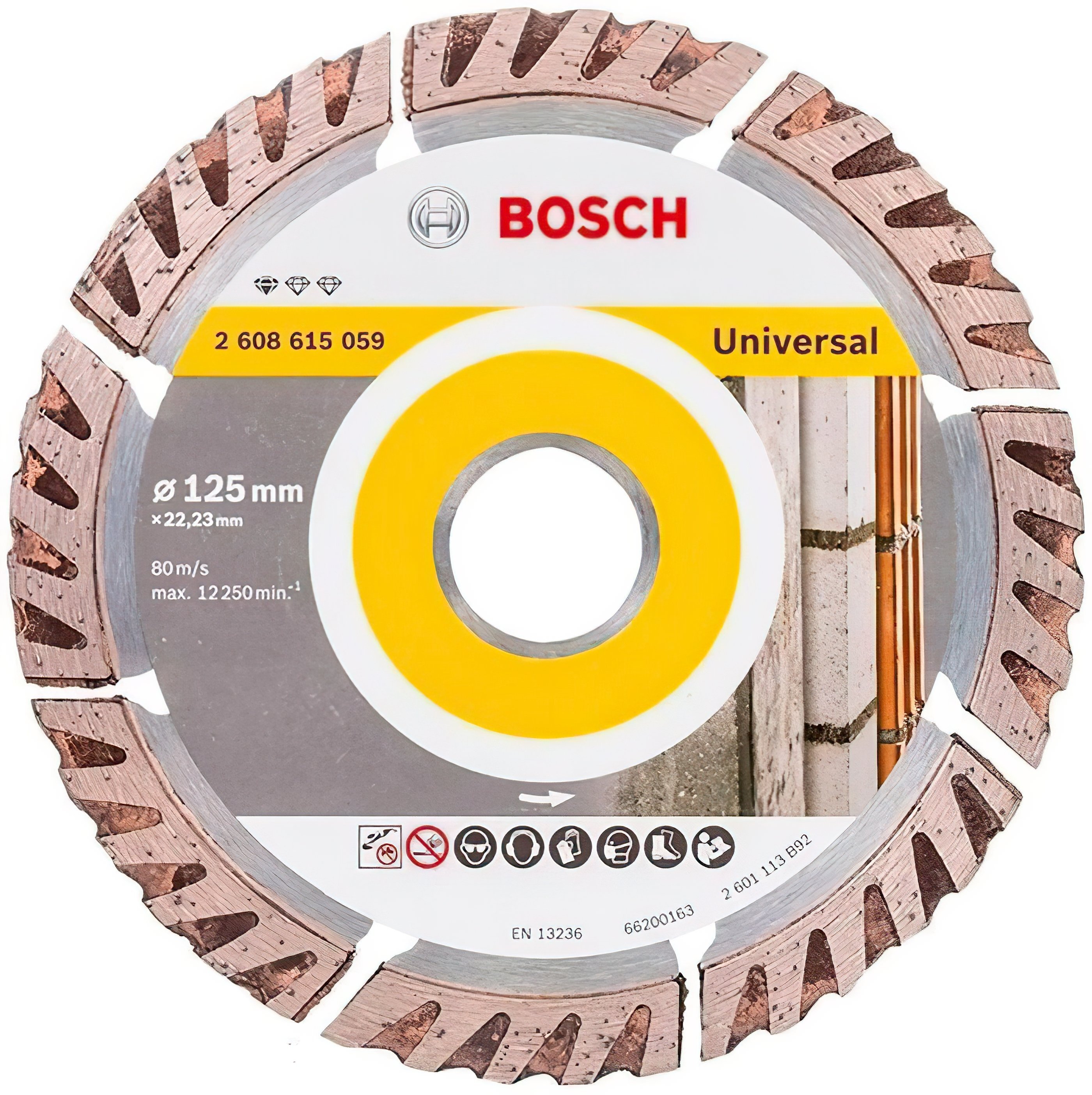 

BOSCH Stf Universal 125-22.23, по бетону (2608615059)