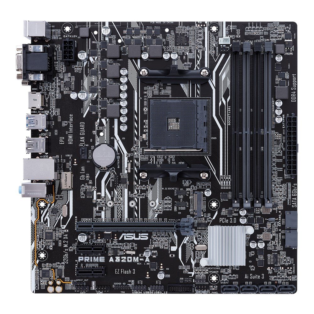 

ASUS PRIME A320M-A