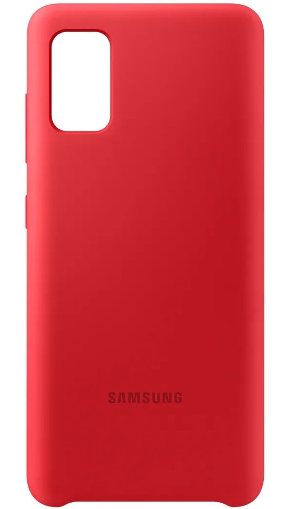 

SAMSUNG для Galaxy A41 Silicone Cover Red (EF-PA415TREGRU), Красный