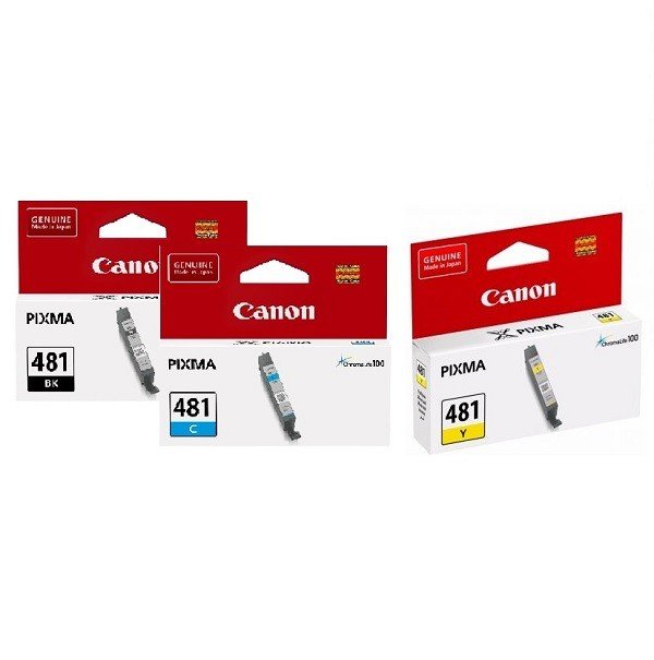 

CANON CLI-481 Cyan/Magenta/Yellow/Black Multi Pack (2101C005)