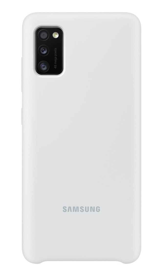Акція на SAMSUNG для Galaxy A41 (A415) Silicone Cover White (EF-PA415TWEGRU) від Repka