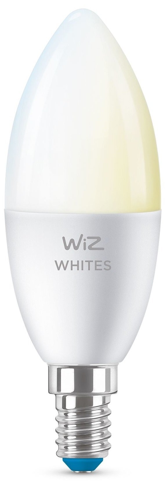 

WiZ E14 (40W 400Lm) C37 2700-6500K Wi-Fi (929002448702), Белый