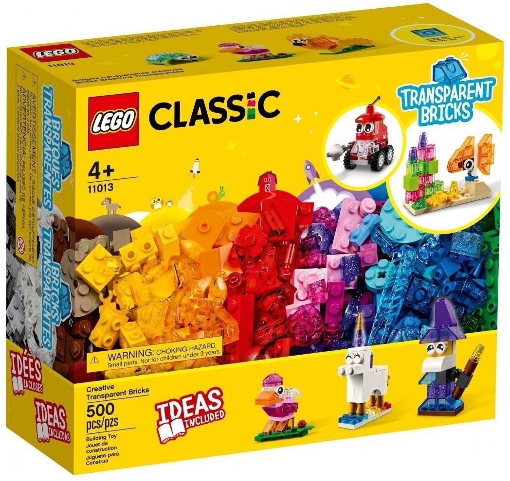 

LEGO Прозрачные кубики для творчества (11013)