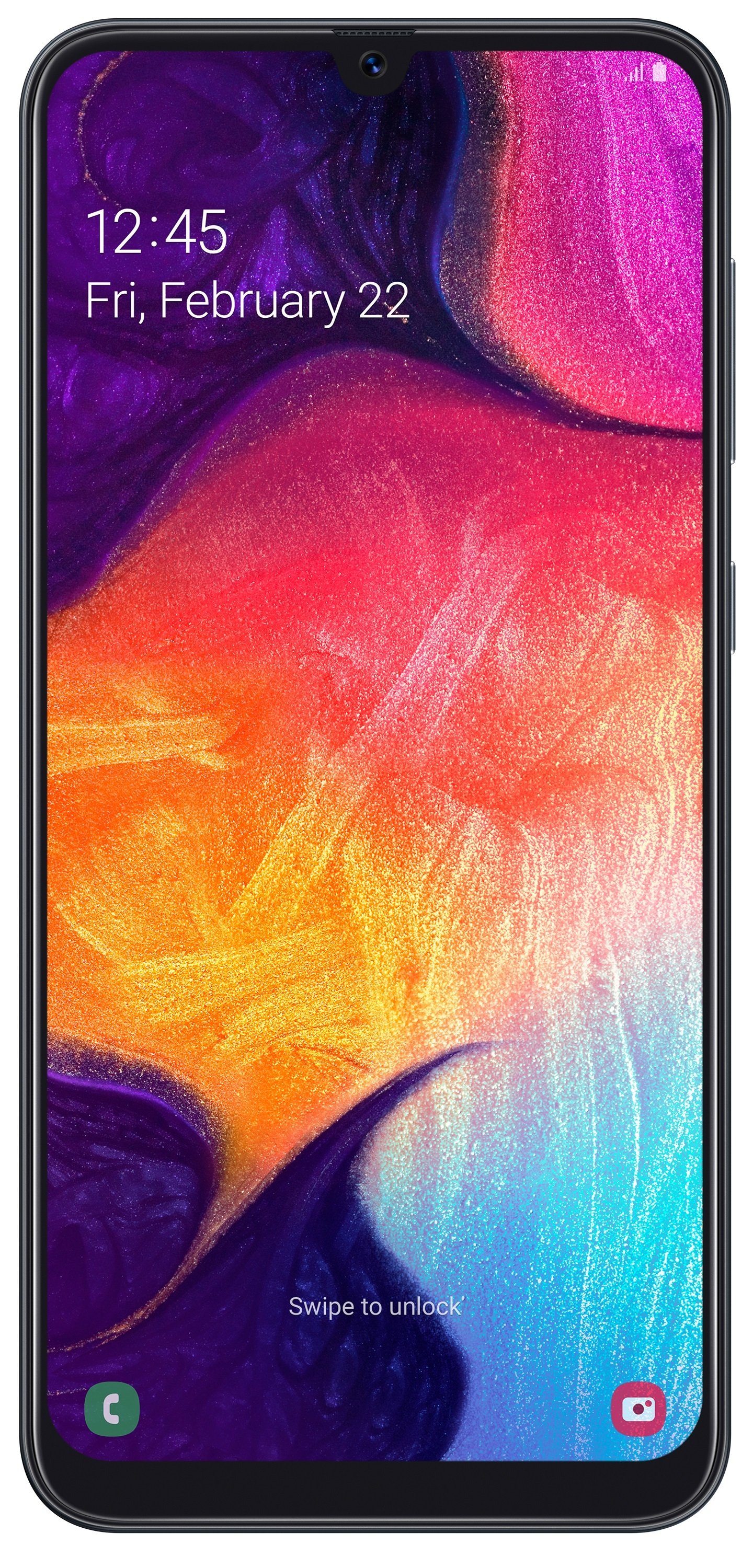 

SAMSUNG Galaxy A50 A505FM 128GB Black (SM-A505FZKQSEK), Чёрный