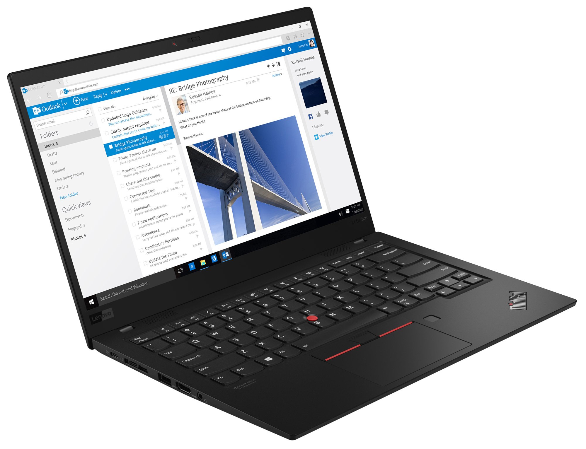 

LENOVO ThinkPad X1 Carbon 7 (20QD002YRT)
