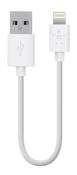 

BELKIN USB-A - Lightning charge/sync, 0.15m, white (F8J023BT06INWHT), Белый