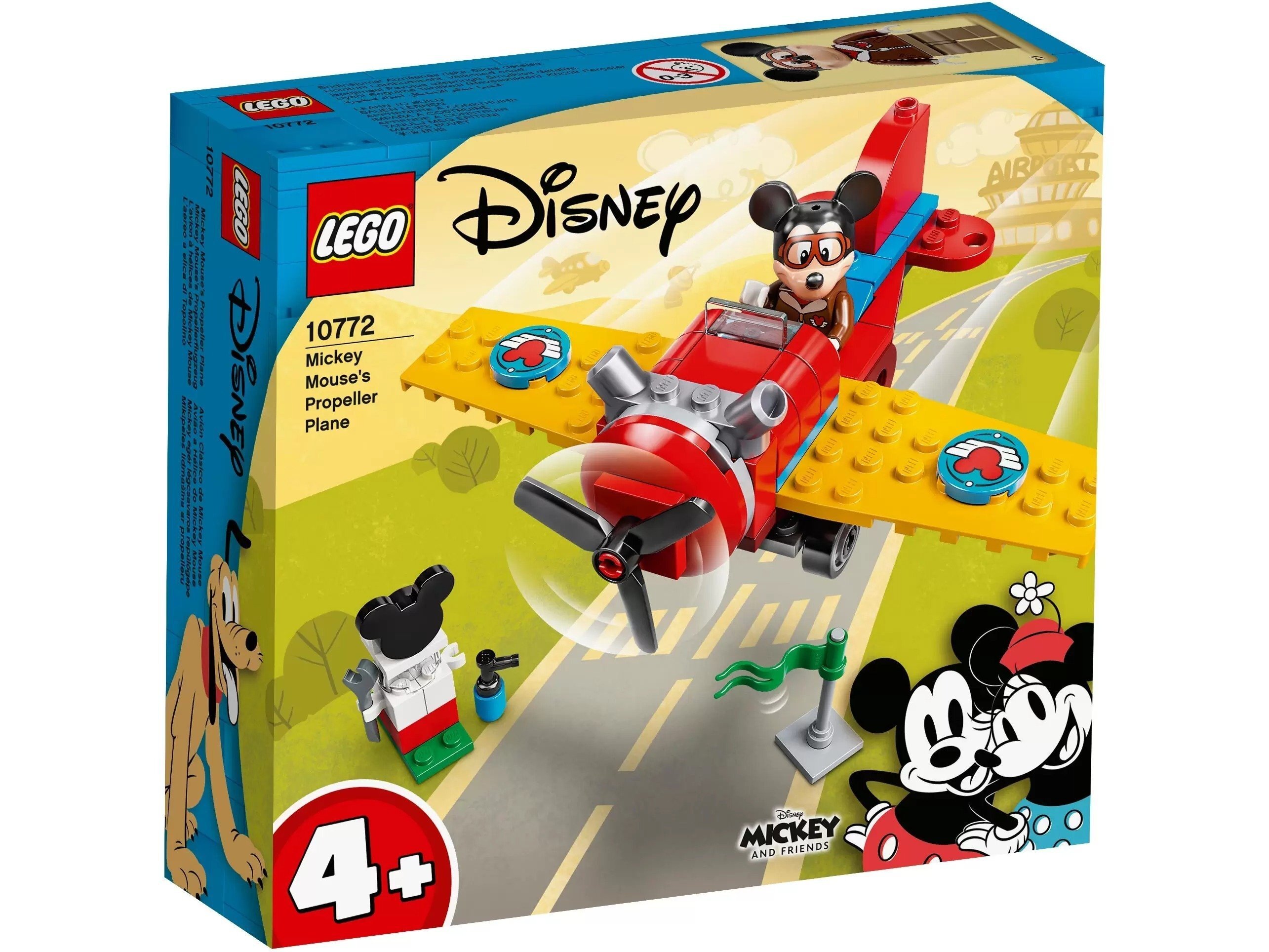 

LEGO Disney Винтовой самолёт Микки (10772)