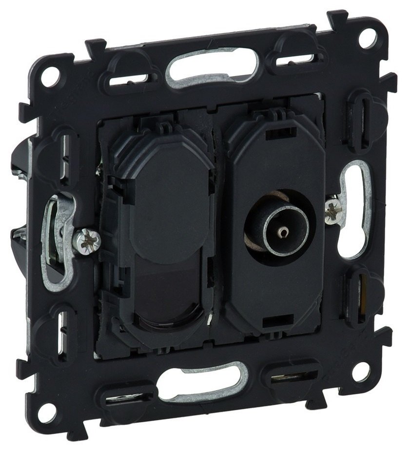 

LEGRAND TV + RJ45 CAT.6 UTP Valena IN'MATIC ТВ (753055)