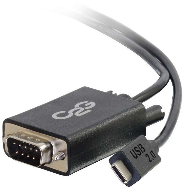 

C2G USB-C на DB9 RS232 (CG88842), Чёрный