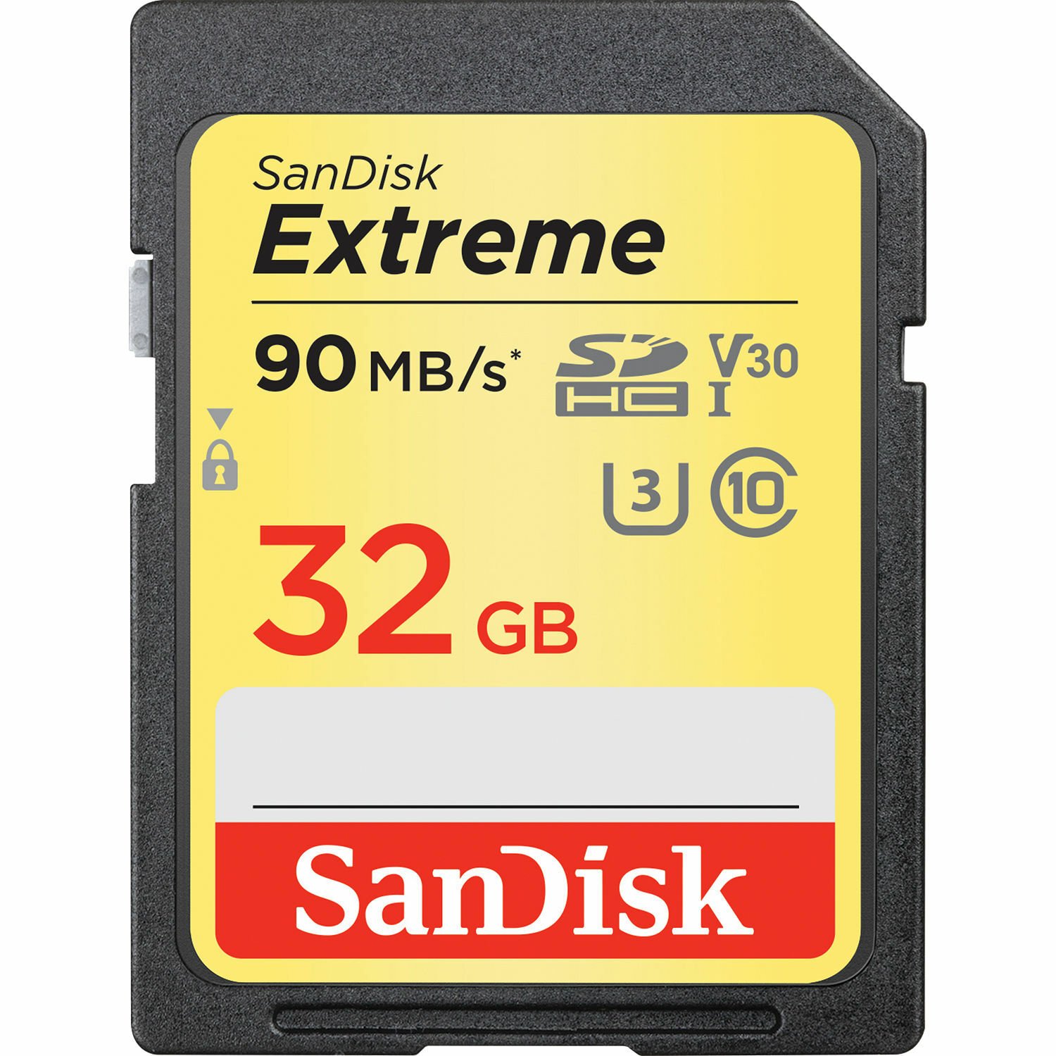 

SANDISK SDHC 32GB (Class 10) UHS-I U3 R90/W40MB/s 4K Extreme (SDSDXVE-032G-GNCIN)