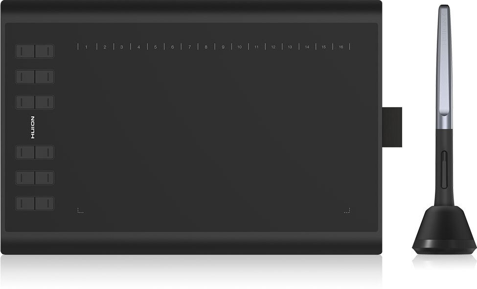 

HUION H1060P, Чёрный