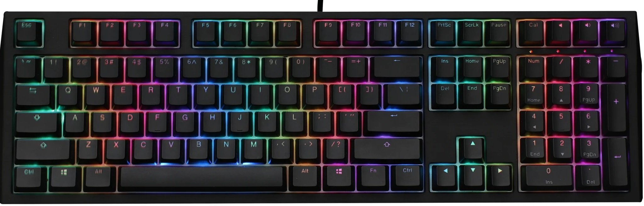 

Ducky Shine 7 Cherry Brown Black (DKSH1808ST-BURALAAT2), Чёрный