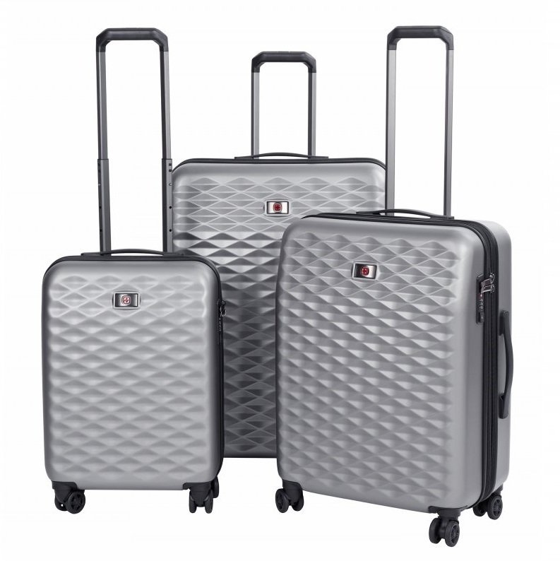 

WENGER Набор Lumen, (20"+24"+28"), 4 колеса (серый) (604335)