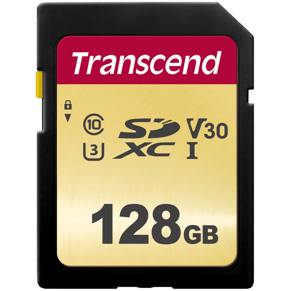 

TRANSCEND SDXC 500S 128GB UHS-I U3 (TS128GSDC500S)