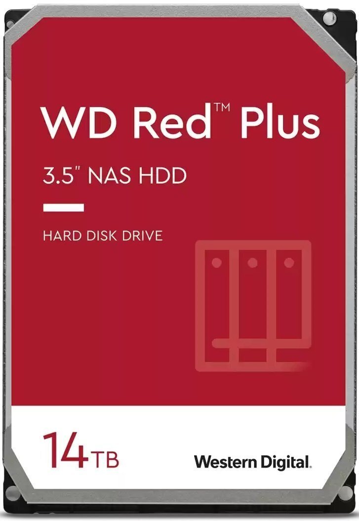 Акція на WD Red Plus NAS WD140EFGX від Repka