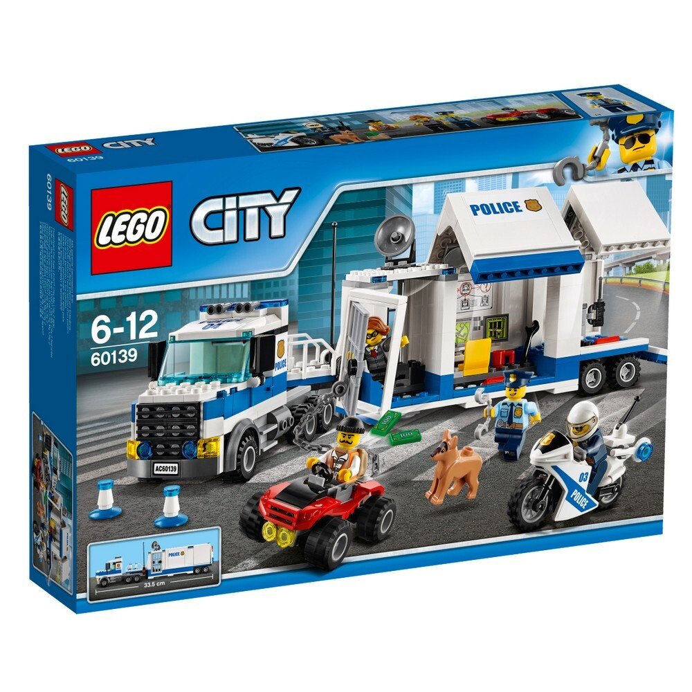 

LEGO City Мобильный командный центр (60139)