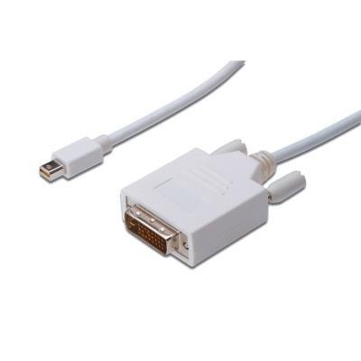 

DIGITUS miniDisplayPort to DVI(24+1)(AM/AM) 3.0m, white (AK-340305-030-W)