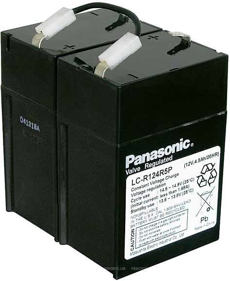 

PANASONIC 12V 4.5Ah (LC-R124R5PD)