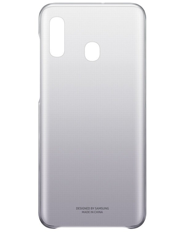 Акція на SAMSUNG для Galaxy A20 (A205F) Gradation Cover Black (EF-AA205CBEGRU) від Repka