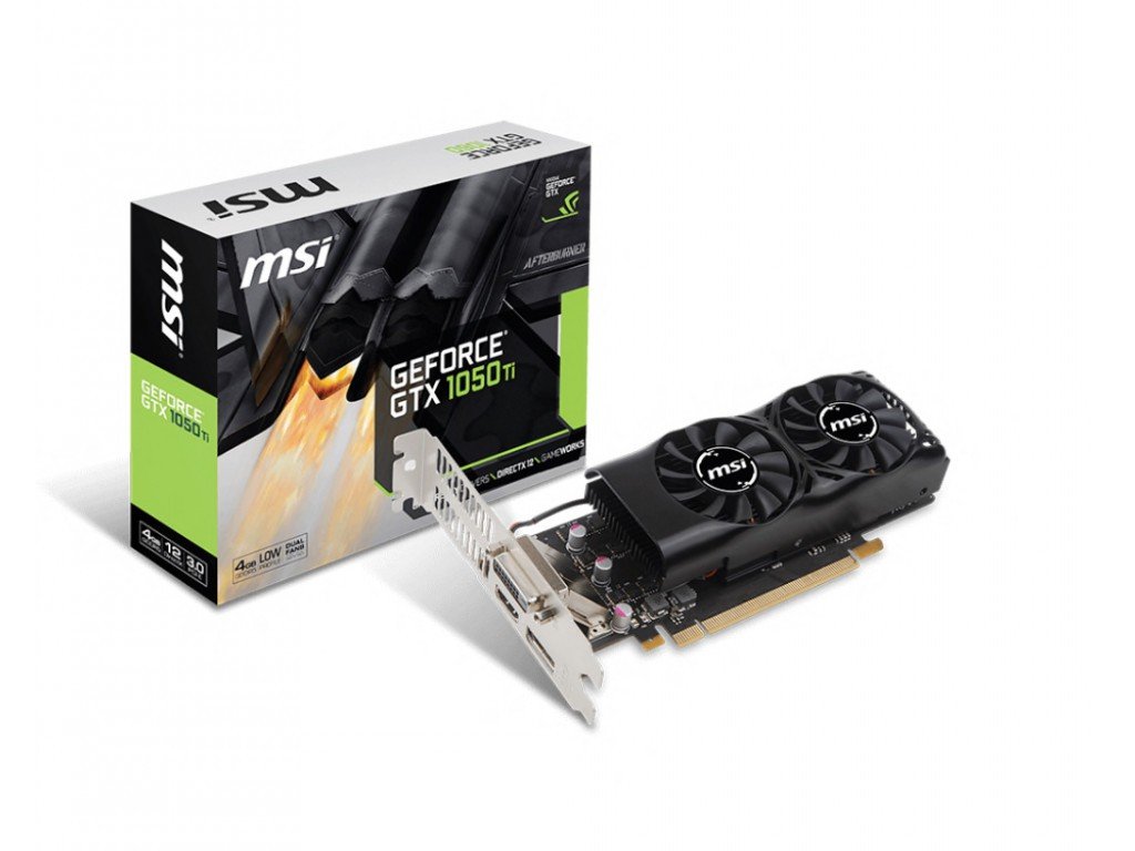 

MSI GeForce GTX 1050 Ti (GF_GTX_1050_Ti_4GT_LP)