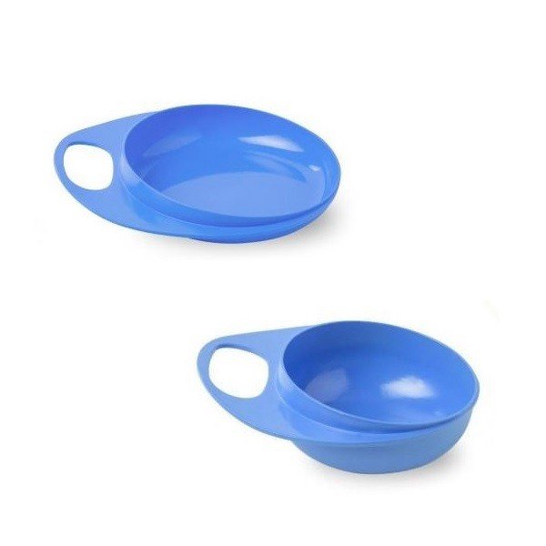 

NUVITA Easy Eating 2шт. Синяя, глубокая и мелкая (NV8461Blue), Синий