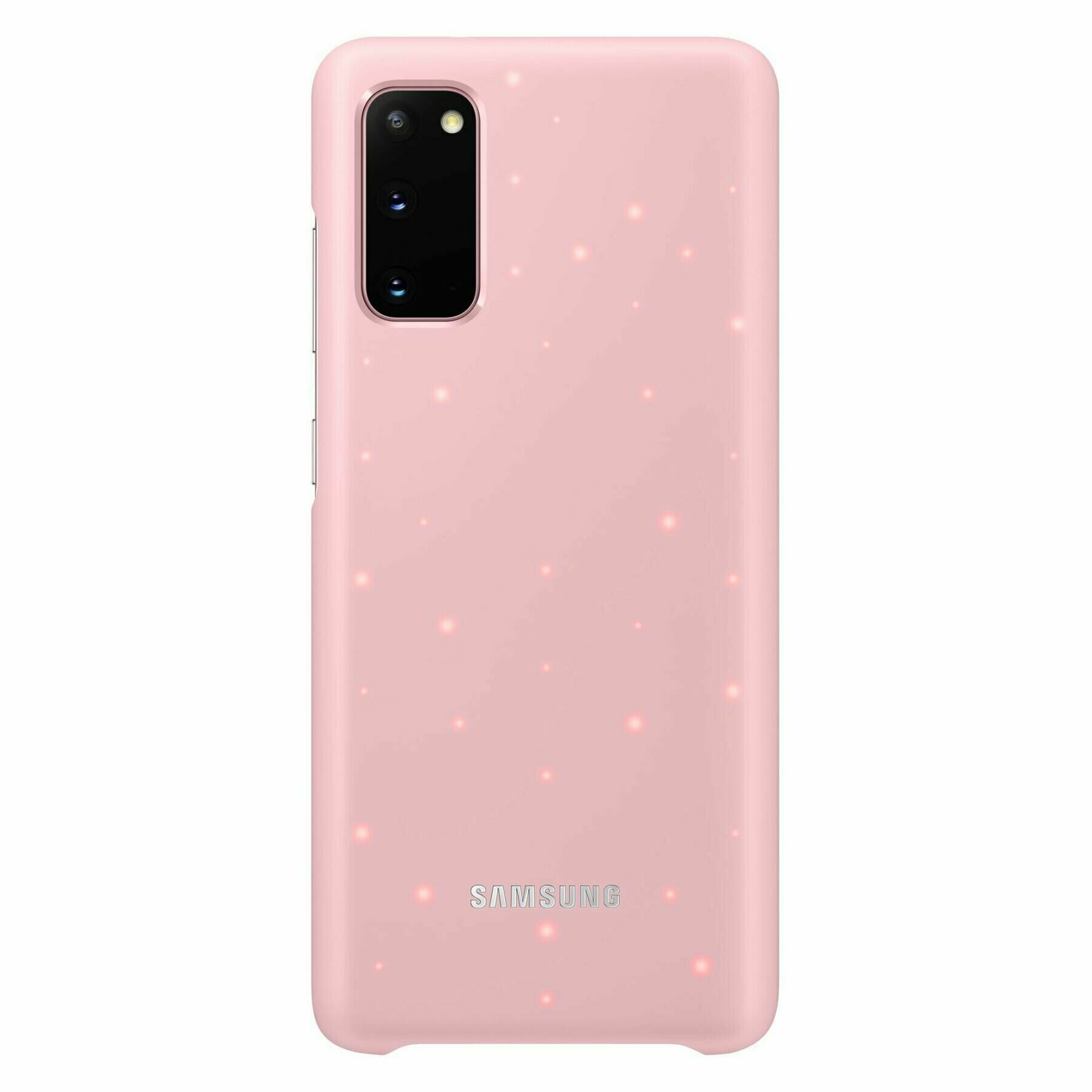 

SAMSUNG для Galaxy S20 (G980) LED Cover Pink (EF-KG980CPEGRU), Розовый