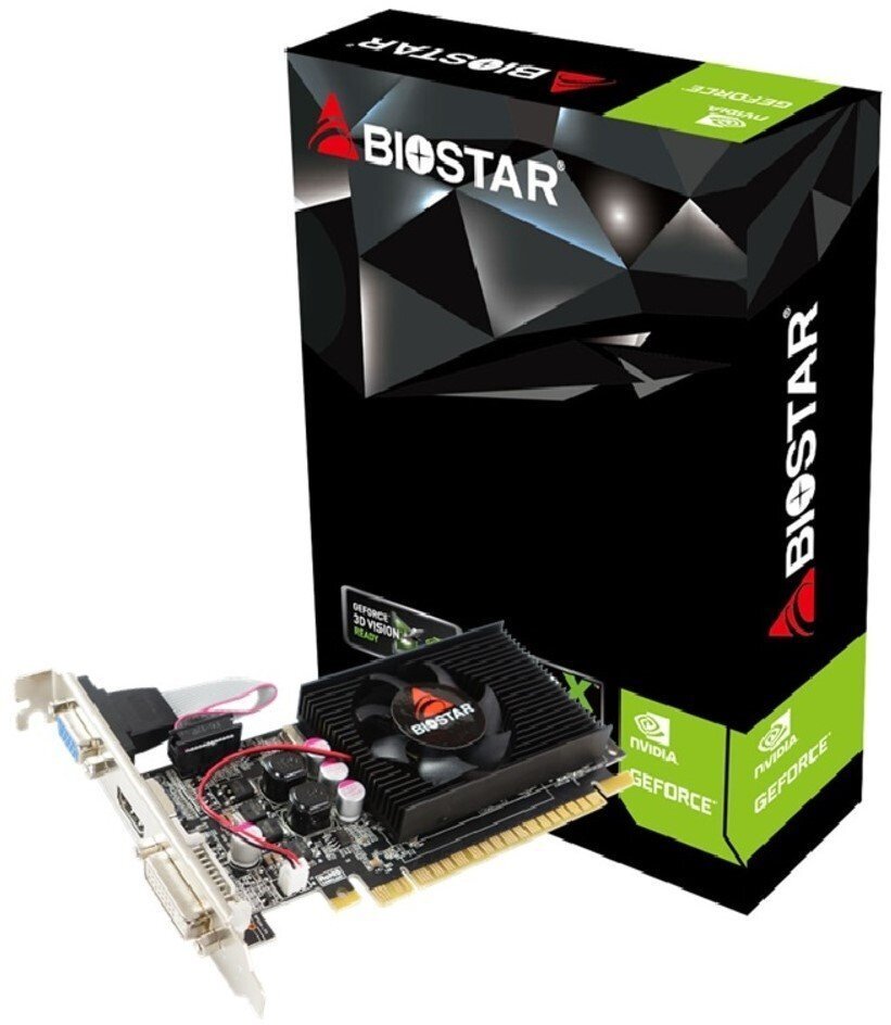 

Biostar GeForce GT210 (G210-1GB_D3_LP)