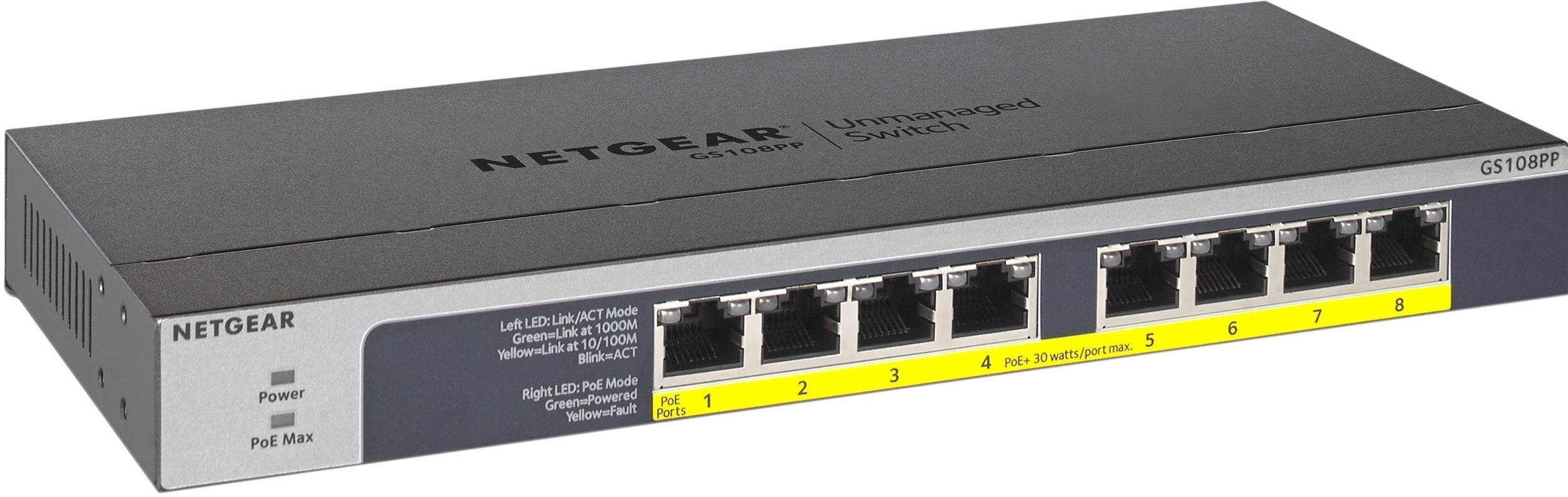 

NETGEAR GS108PP-100EUS