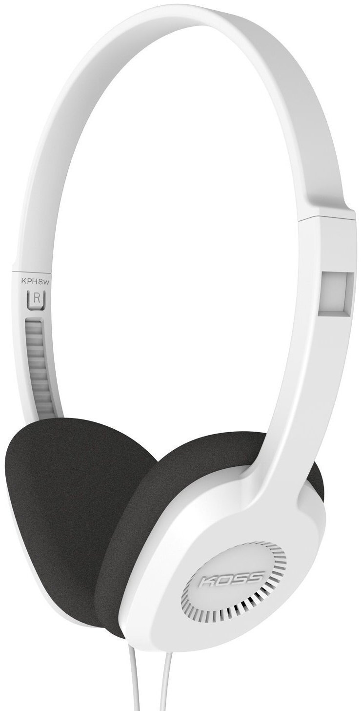 

KOSS KPH8w On-Ear White (195687.101), Чёрный