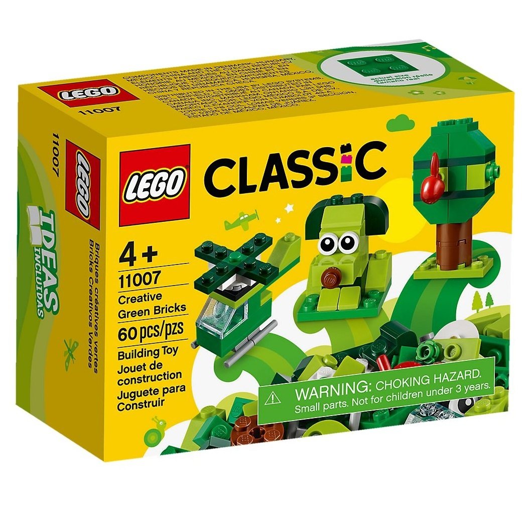 

LEGO Classic Набор для конструирования зелёный (11007)
