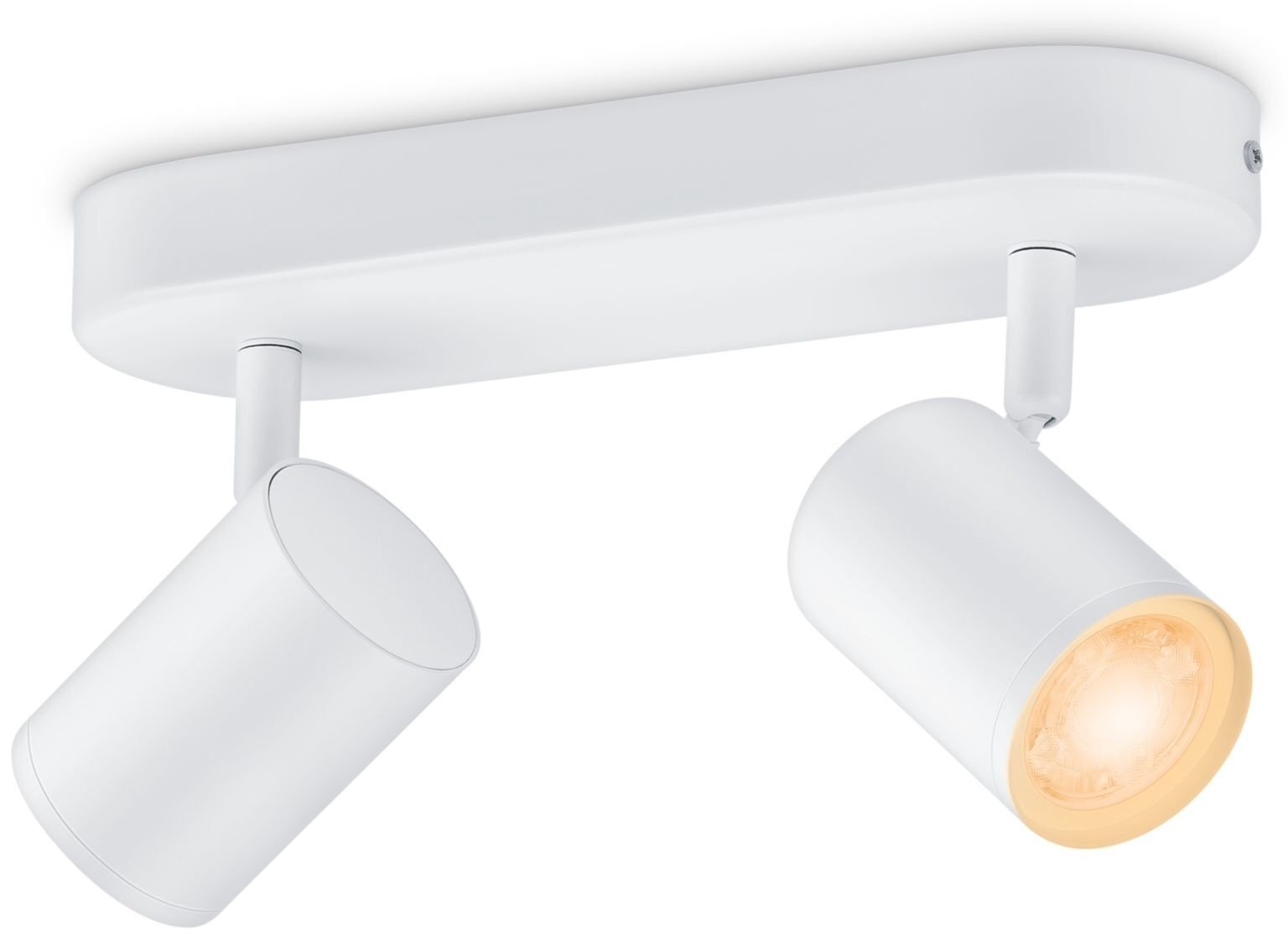 

WiZ IMAGEO Spots 2х5W 2200-6500K RGB Wi-Fi белый (929002658801)